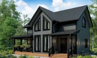 Проекты каркасных домов с террасой от 3691 рублей | Строй-Квр