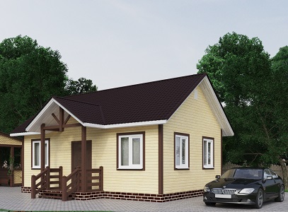 Купить дом 8 на 8 в Коврове цена от 853983 руб