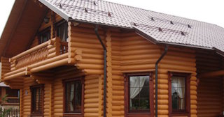 Строительство дома из оцилиндрованного бревна в Коврове - от 137059 рублей