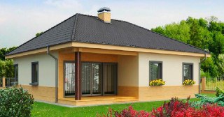 Строительство одноэтажных домов Ковров цена от 24249 руб. м2